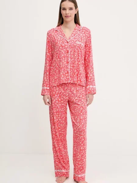 DKNY piżama pomarańczowa