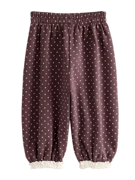 Next Pantaloni crem / ciocolatiu