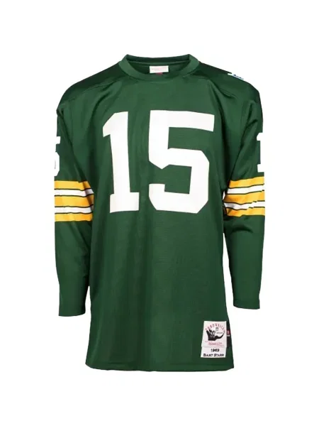 Cămașă Mitchell & Ness din jerseu verde