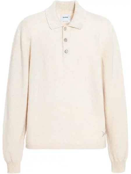Polo Barrie alb