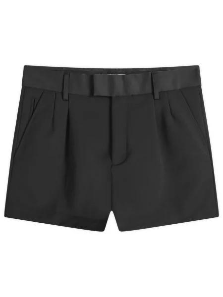 Szorty Entire Studios wełniane czarne