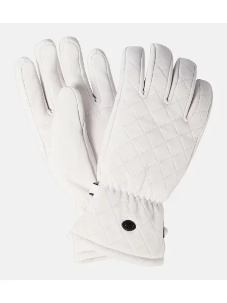 Mănuși Goldbergh din piele alb