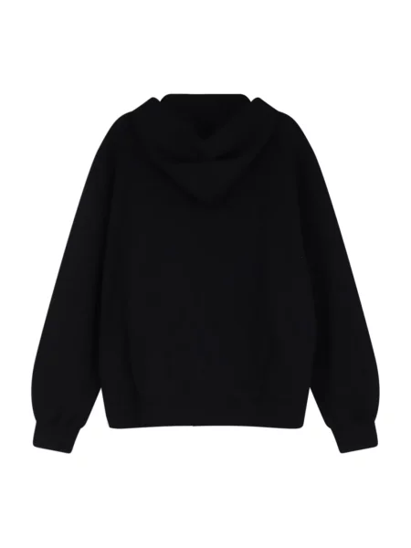 Bluza z kapturem Dolce And Gabbana z kapturem z logo czarna
