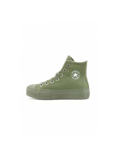 Sneakersy Converse Chuck Taylor All Star skórzane zielone