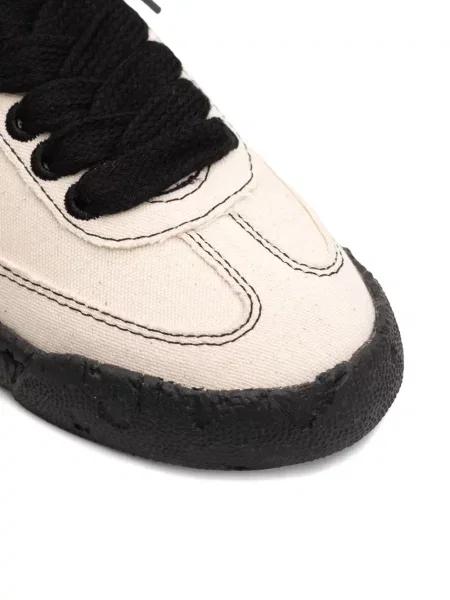 Sneakerși General Scale. din canvas alb