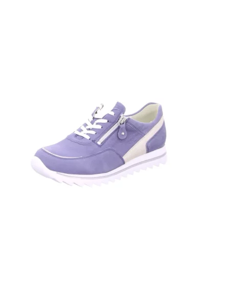 Sneakersy Waldläufer skórzane fioletowe