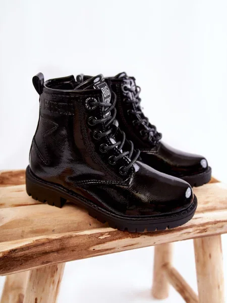 Gyerek csizma Big Star Shoes fekete