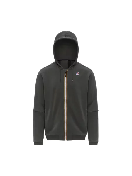 Bluza z kapturem K-way zielona
