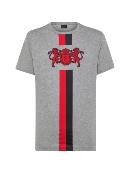 Scurt tricou Billionaire gri