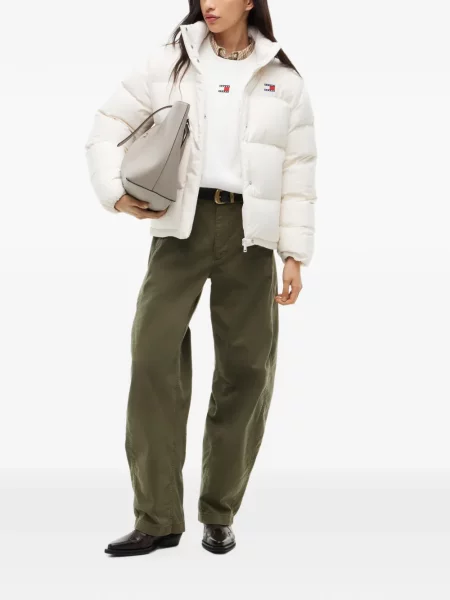 Geacă cu puf Tommy Hilfiger cu glugă