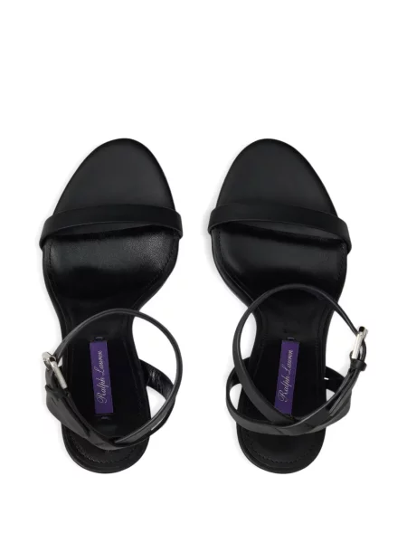 Sandale Ralph Lauren Collection cu bretele negru