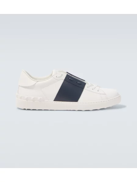 Sneakerși Valentino Garavani din piele alb