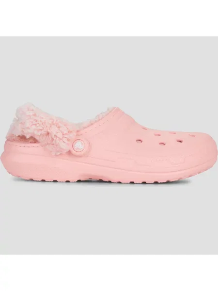 Fleecová klasická fleecová mikina Crocs ružová