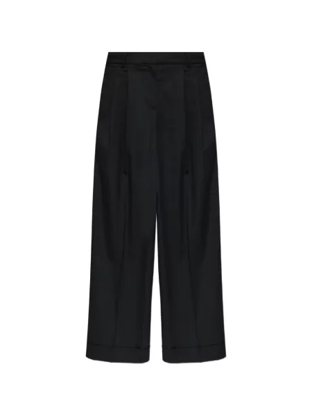 Pantaloni Ganni negru