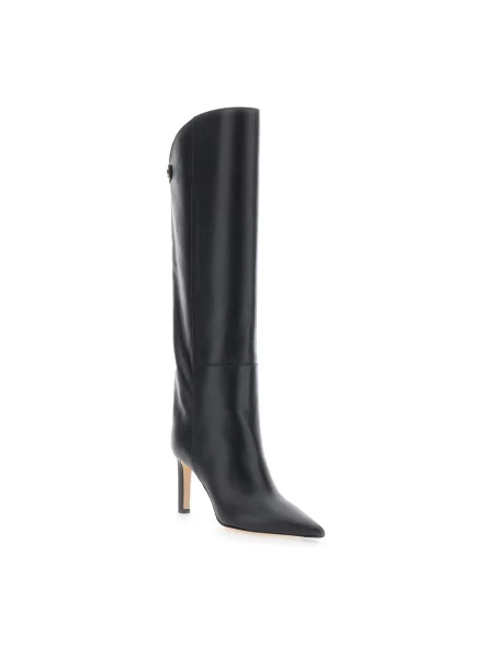 Botki Jimmy Choo skórzane czarne