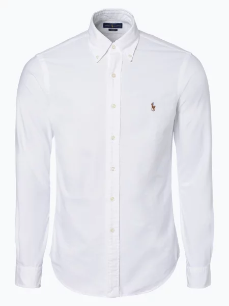 Koszula Polo Ralph Lauren z twillu biała