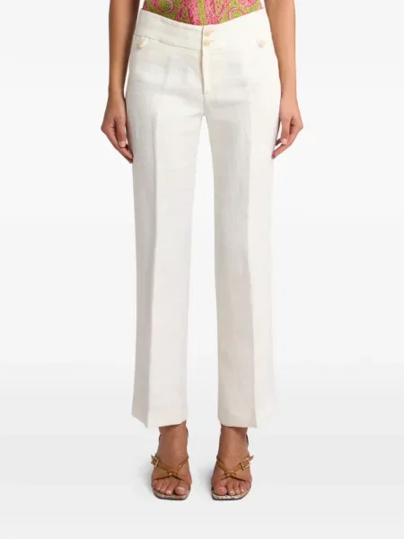 Pantaloni Etro alb