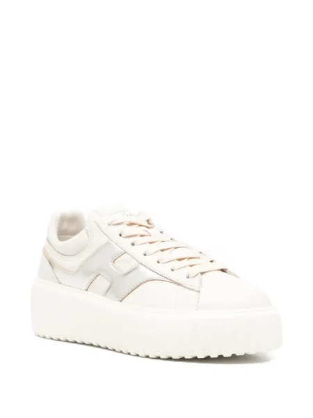 Sneakerși Hogan cu dungi cu platformă