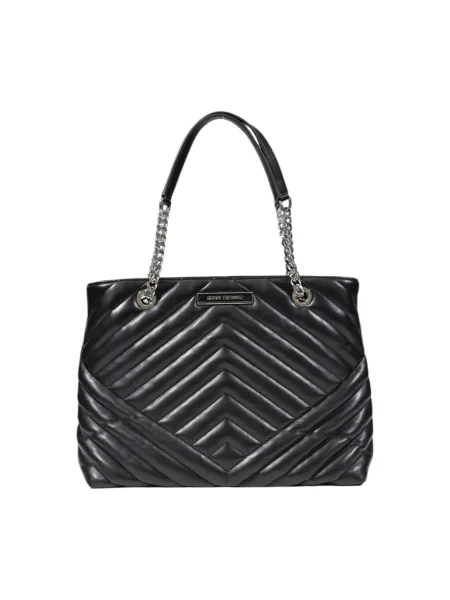Duża listonoszka Armani Exchange czarna