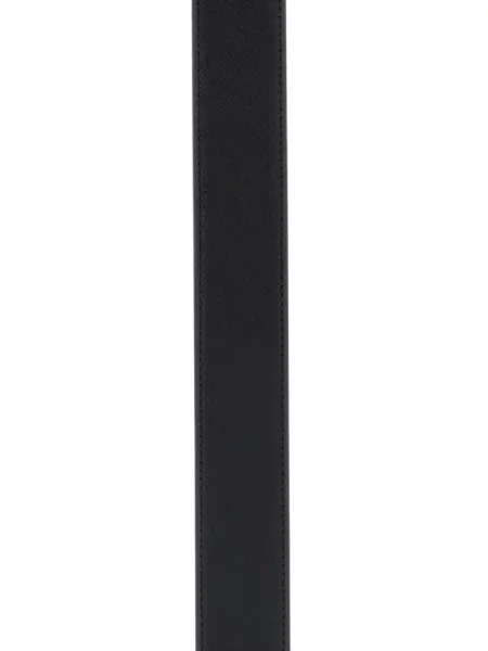 Curea Montblanc din piele cu autograf negru