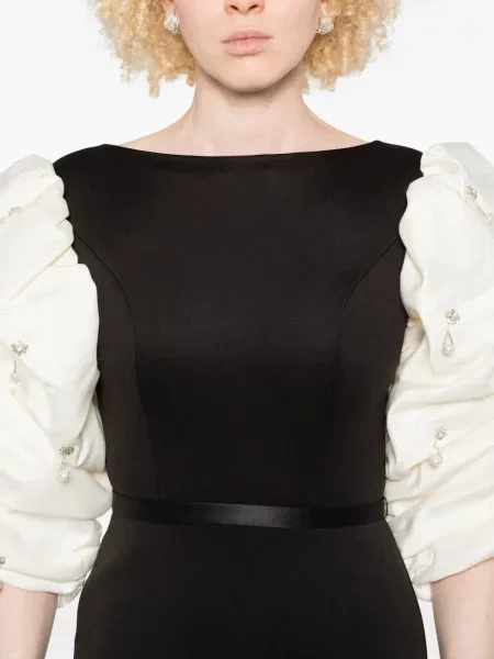 Rochie Aavva de cristal de costum negru
