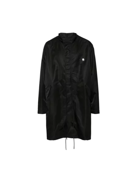 Płaszcz Givenchy wiązany czarny