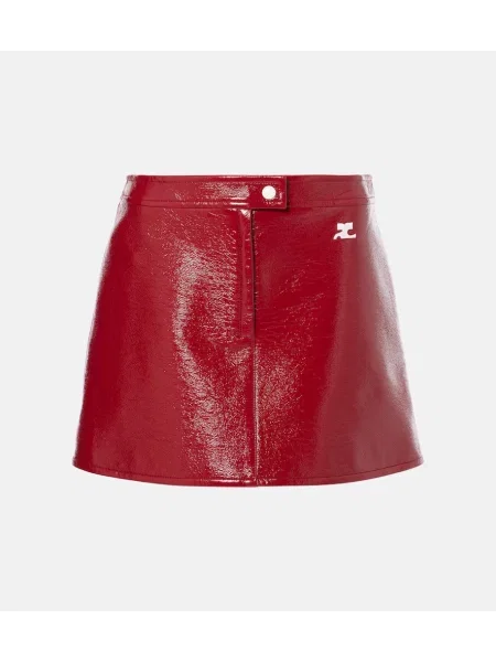 Fustă Courreges roșu
