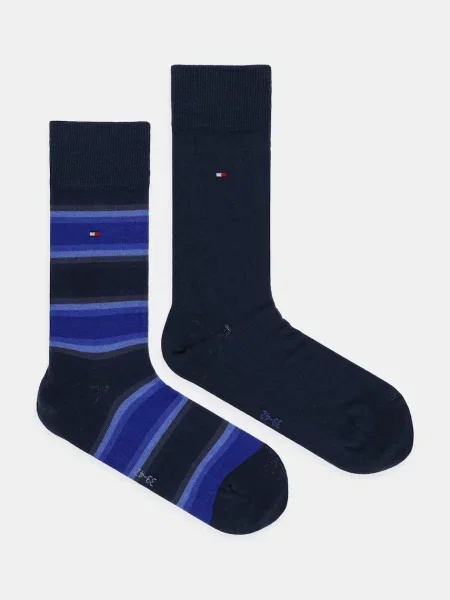 Чорапи Tommy Hilfiger 2 чифта тъмносиньо