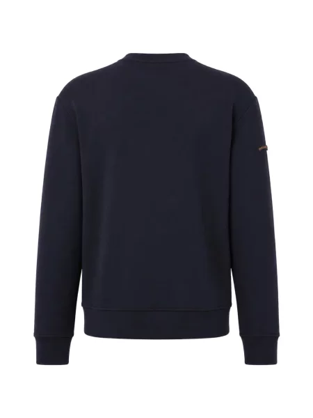 Pulover Paul & Shark cu broderie albastru