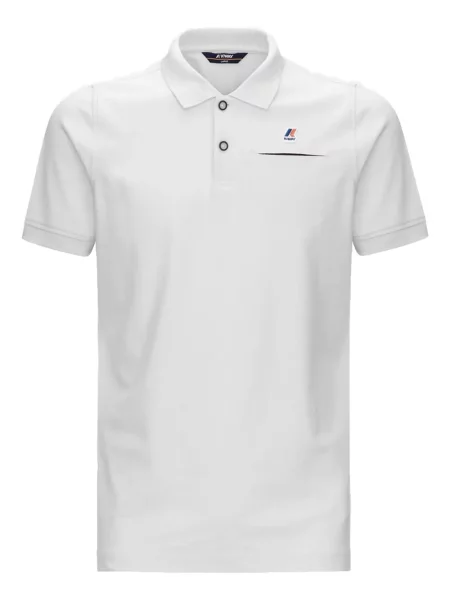 Polo K-way cu autograf alb
