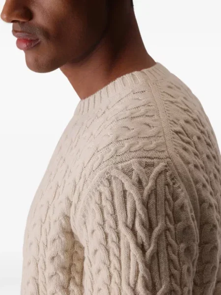 Sweter Fortela pleciony
