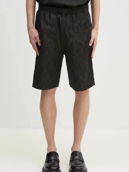 Needles pantaloni scurti Basketball barbati negru