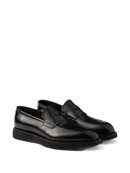 Pantofi loafer Prada din piele negru