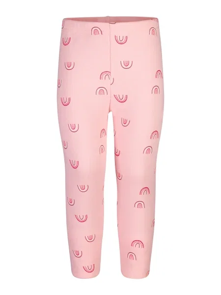 Happy girls Leggings lila / roz alb