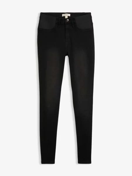 Dżinsy Skinny mid waist ze stretchem czarne