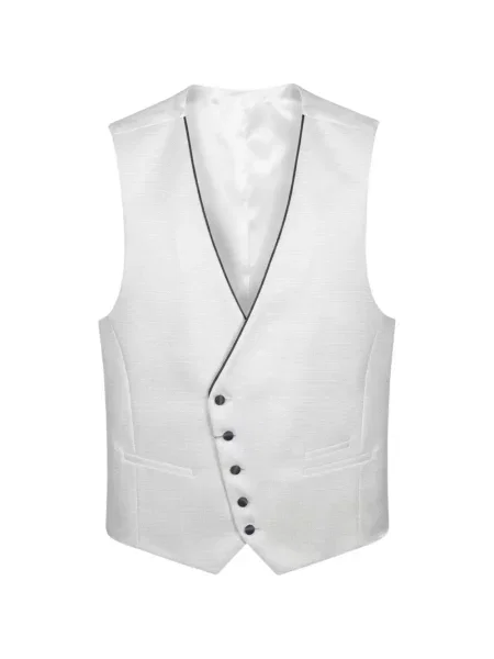 Двуреден елек Etiem Textil S.l. бяло