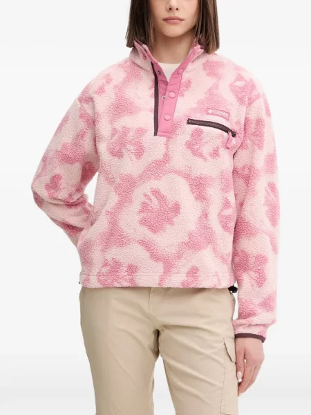 Hanorac din fleece Columbia din fleece roz