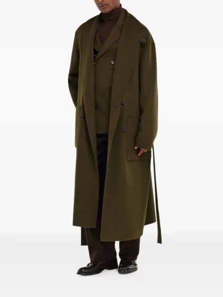 Palton Ferragamo verde