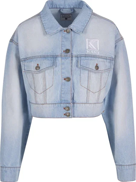 Karl Kani Geacă de primăvară-toamnă denim albastru