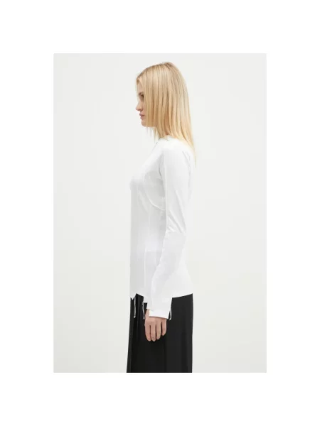 Top Vetements z logo biały