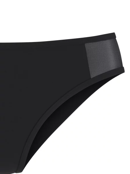 LASCANA Slip costum de baie negru