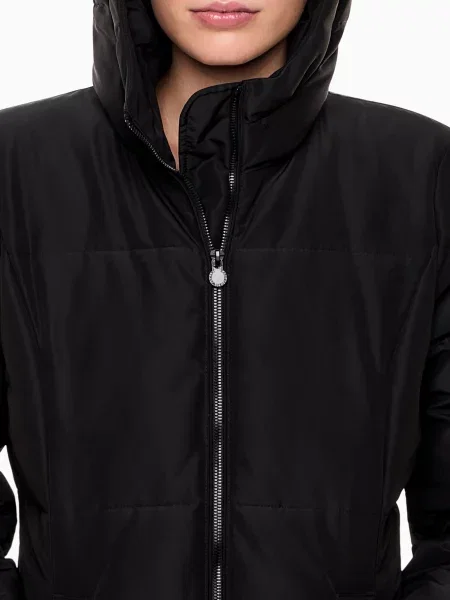 Пальто Ea7 черное