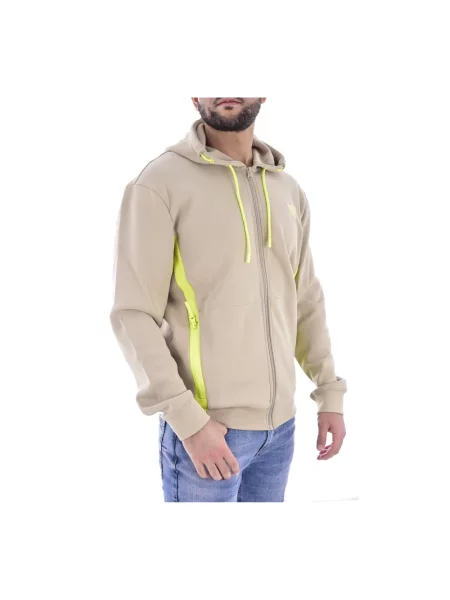Bluza rozpinana Guess beżowa