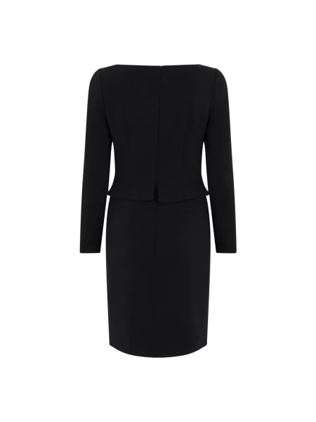 Sukienka midi Moschino czarna