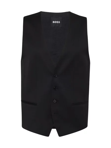BOSS Black Vesta k obleku Huge' čierna