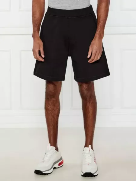 Pantaloni scurți | Relaxed fit negru