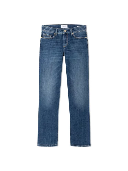 Cambio Dżinsy o kroju slim fit Kobiety 34 niebieski