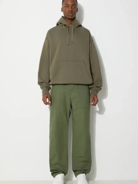 Vans bluza Premium Standards Surplus Po Hoodie LX z kapturem gładka zielony