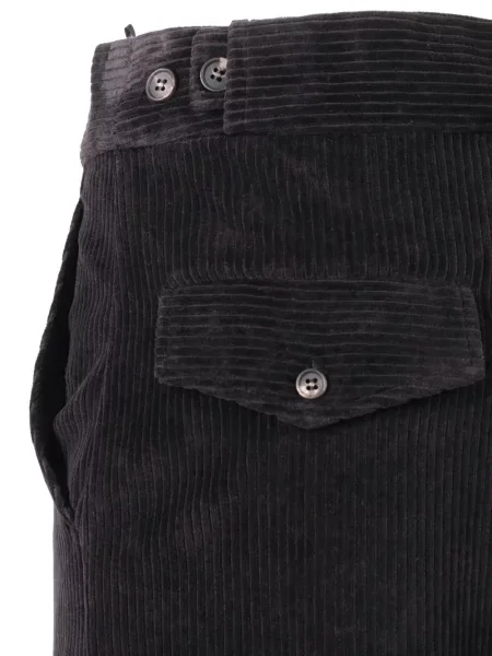 Pantaloni Max Mara din jerseu negru