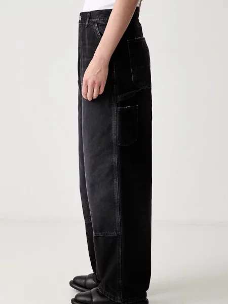 Jeansy Carhartt Wip czarne